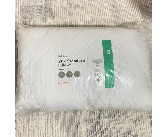 Almofadas Ballfibre Quilted Standard Pillows - 2UN