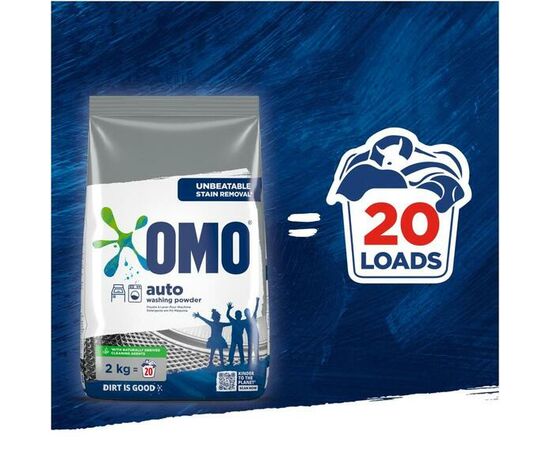 Detergente em Pó Auto Washing Powder - OMO 2 kg