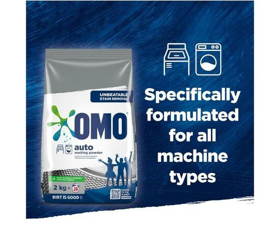 Detergente em Pó Auto Washing Powder - OMO 2 kg
