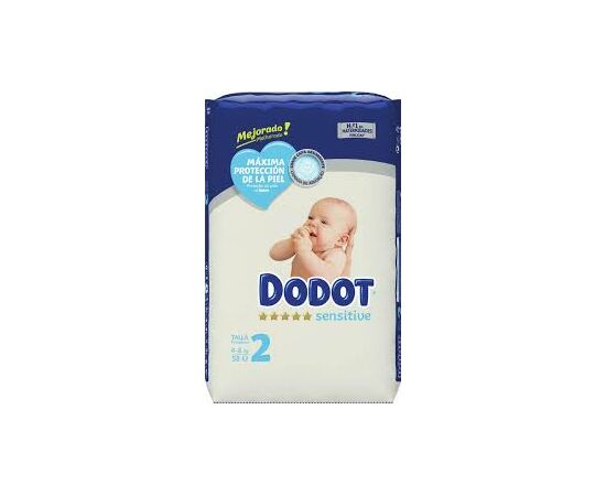 Fralda Dodot Sensitive t2 58U