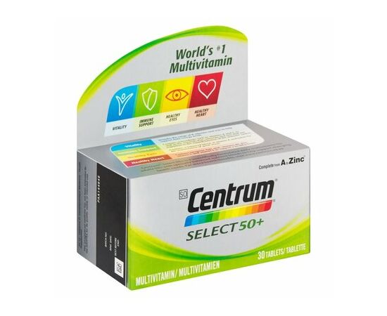 Centrum Multivitamin Selec 50+ 30c