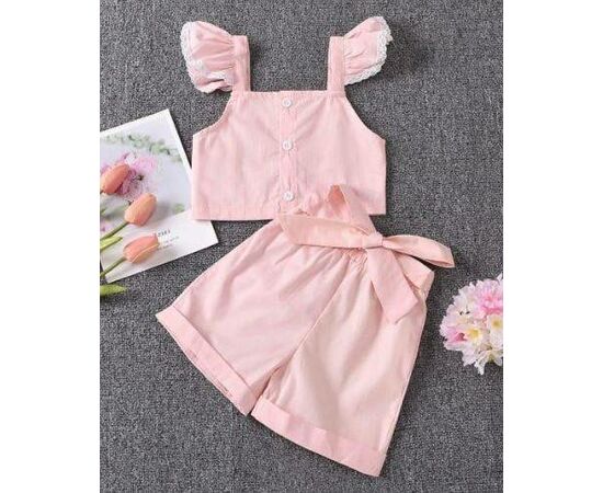 Conjunto Infantil Feminino - Calção & Blusa