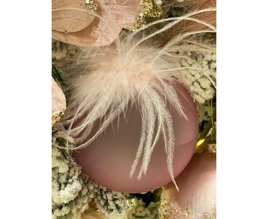 Bola de Natal - Glass Pink Ball Bola de Natal - Glass Pink Ball