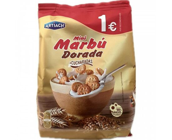 Bolacha- Artiach Mini Marbú Dourada 250g