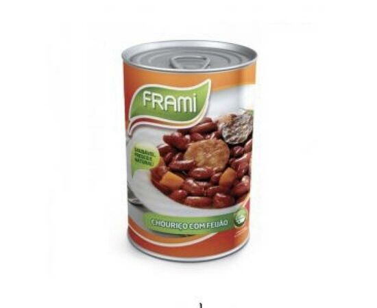 Chouriço Com Feijão 425g - Frami