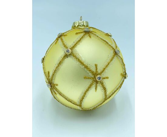 Bola de Natal- Diamantes 10 Cm