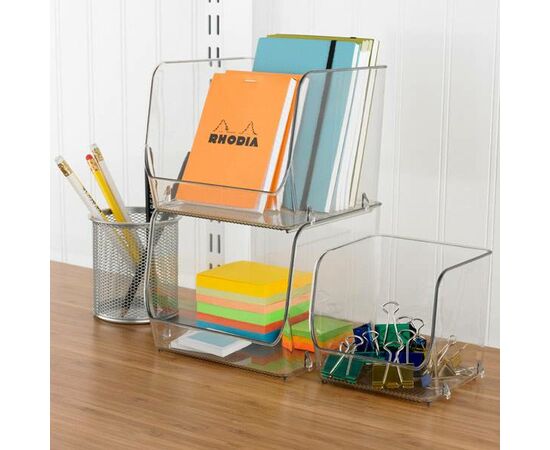 Caixa de armazenamento empilhável iDesign